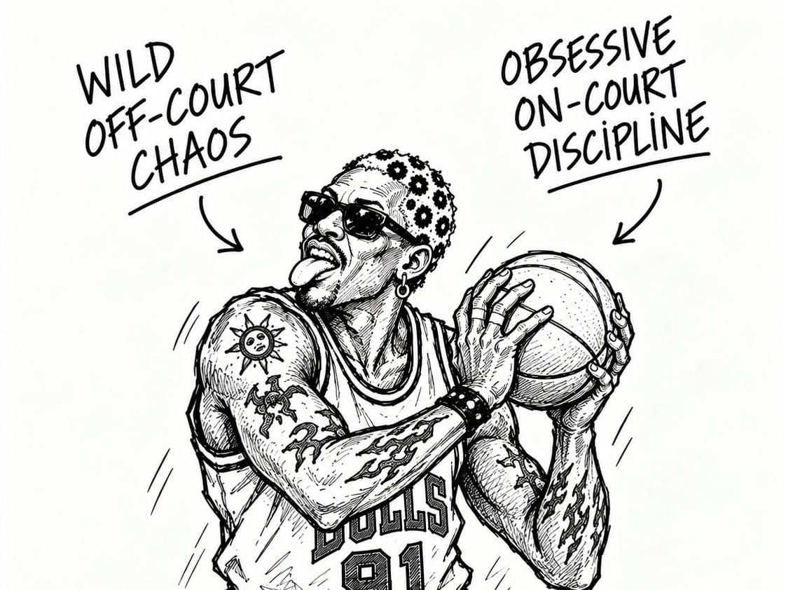 Dennis Rodman Proved Contradictions Build Personal Brands