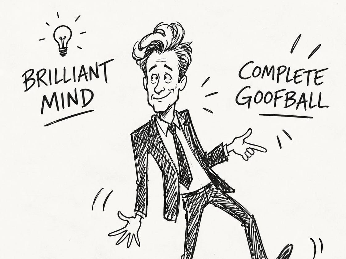 Why Conan O'Brien Never Needs to Look Smart